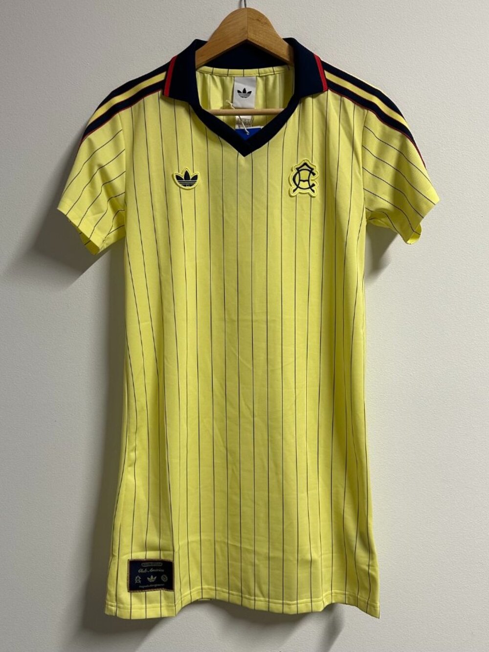 Adidas America International Club Icon Soccer Jersey Dress Women's Size XS NWT